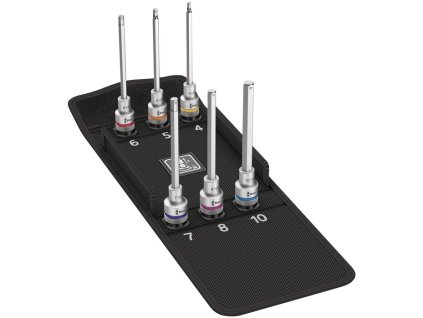 Sada nástrčných kľúčov 8740 C HF 6-dielny 1/2 ″ (Farba 6 kusov, Veľkosť 1/2 ″)