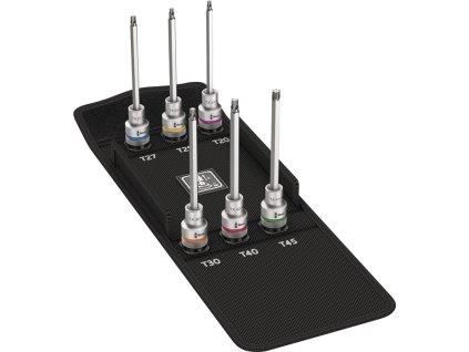 Sada nástrčných kľúčov 8767 C TORX® HF2 6-dielny 1/2 ″ (Farba 6 kusov, Veľkosť 1/2 ″)