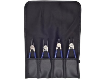 Súprava klieští na poistné krúžky  4-dielne 19 - 60 mm (Farba 4-dielny, Veľkosť 19 - 60 mm)