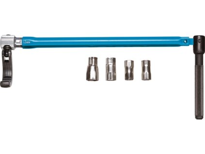 Stojanový kľúč na závitové matice  Dĺžka 260 mm Šírka naprieč plochami do 36 mm (Farba Dĺžka 260 mm, Veľkosť Šírka naprieč plochami do 36 mm)