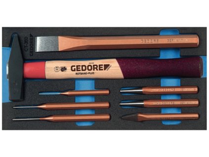 Modul na náradie 1500 CT1-350 8-dielny modul 1/3 Súprava rázového náradia (Farba 8-dielny modul 1/3, Veľkosť Súprava rázového náradia)