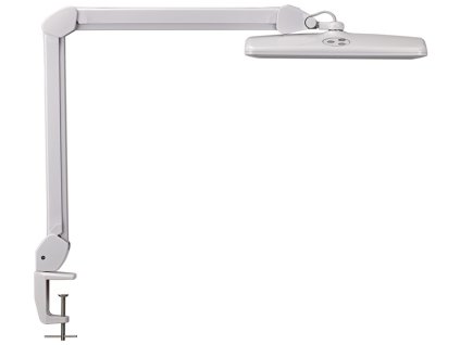 Stolová lampa  Kov/plast biely Výška 515 mm Upínacia noha (Farba Kov/plast biely Výška 515 mm, Veľkosť Upínacia noha)