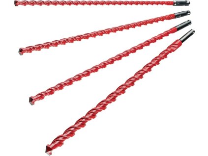 Súprava vrtákov Multicut 4-dielny SDS-plus PE HD (Farba 4-dielny SDS-plus, Veľkosť PE HD)