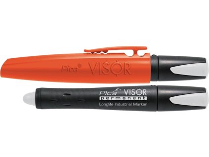 Priemyselná značka Visor permanent biela  (Farba biela)