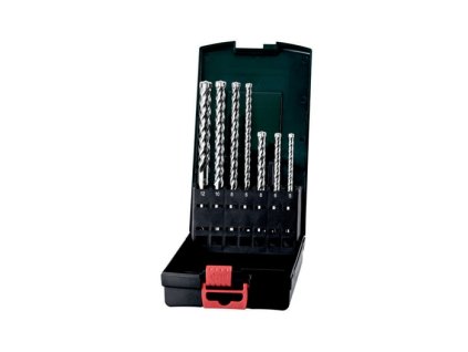 Súprava vrtákov s príklepom SDS-plus Pro 4 Premium 7-dielna TCT (Farba 7-dielny, Veľkosť KARBID)