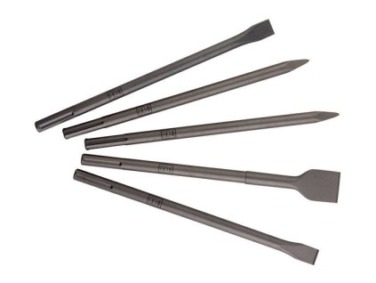 Súprava dlát SDS-max 5 kusov  (Farba 5 kusov)