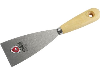 Maliarska špachtľa  Šírka 80 mm leštená mäkká rukoväť (Farba Šírka 80 mm, Veľkosť leštená mäkká rukoväť)