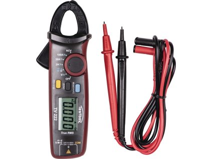 Kliešťový ampérmeter TV 222 do 100 A AC/DCdo 600 V AC/DC KAT. III 300 V KAT. II 600 V (Farba do 100 A AC/DCdo 600 V AC/DC, Veľkosť KAT. III 300 V KAT. II 600 V)