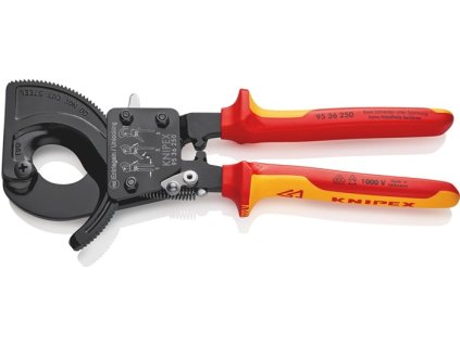 Nožnice na káble  Celková dĺžka 250 mm max. 32 (240 mm²) mm Viackomponentné objímky VDE (Farba Celková dĺžka 250 mm max. 32 (240 mm²) mm, Veľkosť Viackomponentné objímky VDE)