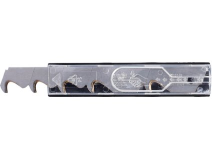 odlamovací hákový nôž  D104,5xŠ17,7xS0,5 mm Titán 3 vopred určené lámacie body (Farba D104,5xŠ17,7xS0,5 mm, Veľkosť Titán 3 vopred určené lámacie body)