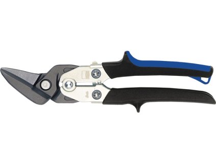Priebežné nožnice na plech D27BL Dĺžka 260 mm ľavá Oceľ max. 1,2 mm (Farba Dĺžka 260 mm ľavá, Veľkosť Oceľ max. 1,2 mm)