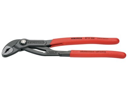 Kliešte inštalatérske Cobra®...matic Dĺžka 250 mm rozpätie 46 mm leštené (Farba Dĺžka 250 mm Šírka upnutia 46 mm, Veľkosť leštený)