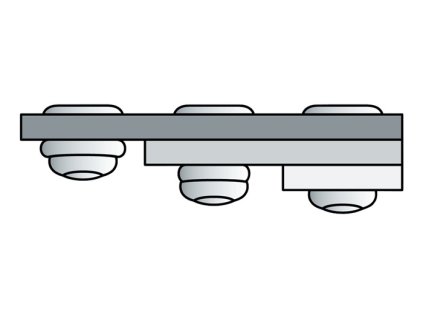 Slepý nit PolyGrip® Stopka nitu d x l 4,8 x 17 mm Hliník / oceľ (Farba Stopka nitu d x l 4,8 x 17 mm, Veľkosť Hliník / oceľ)