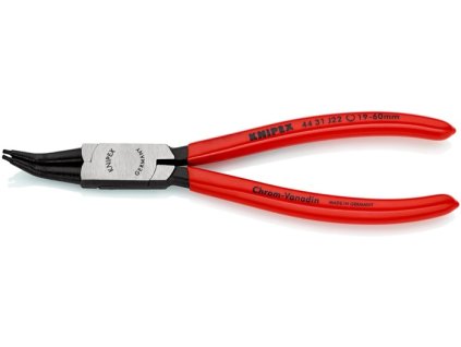 Kliešte na poistné krúžky J 22 pre otvory Ø 19 - 60 mm  (Farba pre otvory Ø 19 - 60 mm)