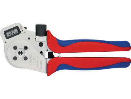 Krimpovacie kliešte so štyrmi kolíkmi  Dĺžka 240 mm 0,14 - 6 (AWG 26 - 10) mm² (Farba Dĺžka 240 mm, Veľkosť 0,14 - 6 (AWG 26 - 10) mm²)