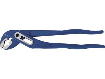 Kliešte na vodné čerpadlá  Dĺžka 240 mm Šírka upnutia 33 mm leštená modrá farba (Farba Dĺžka 240 mm Šírka upnutia 33 mm, Veľkosť leštená modrá farba)