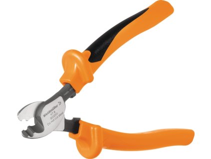 Káblové nožnice KT 8 Dĺžka 185 mm Leštená hlava VDE (Farba Dĺžka 185 mm, Veľkosť Leštená hlava VDE)