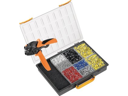 Sortiment koncoviek drôtu  4501 kusov 0,5 - 6 mm²  (Farba 4501-kus 0,5 - 6 mm²)