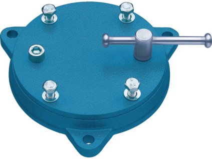 Otočný stôl Predná časť HEUER pre šírku čeľuste 160 + 180 mm kovaná oceľ (Farba pre šírku čeľustí 160 + 180 mm, Veľkosť kovaná oceľ)