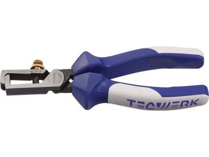 Odstraňovače izolácie drôtov TECWERK dĺžka 160 mm (Farba Dĺžka 160 mm, Veľkosť chrómované viaczložkové objímky)