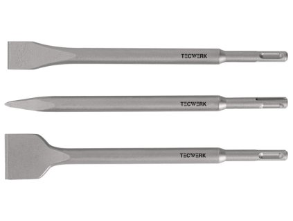 Sada nástrojov na vkladanie  SDS-plus 3-dielna v plastovom boxe (Farba SDS-plus 3-dielny, Veľkosť v plastovej krabici)