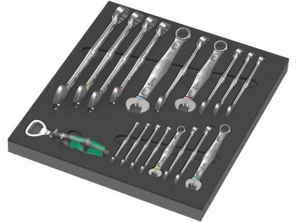 Modul na náradie 9731 19 kusov  (Farba 19-dielna súprava)