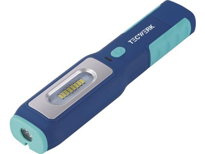 Ručná LED dobíjacia lampa TECWERK 3,7 V 1200 mAh ABS kryt (Farba 3,7 V 1200 mAh ABS puzdro, Veľkosť Li-Ion 60 - 250 lm)
