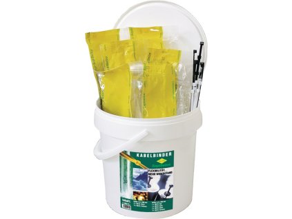 Súprava na viazanie káblov  1000 kusov Polyamid 6.6 (Farba 1000 kusov, Veľkosť Polyamid 6.6)