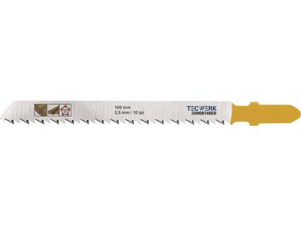 Prírubová píla TECWERK Celková dĺžka 100 mm (Farba Celková dĺžka 100 mm, Veľkosť Rozstup zubov 2,5 mm Hrúbka 1,45 mm)