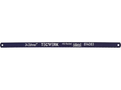 Kovový pílový kotúč TECWERK dĺžka 300 mm (Farba Dĺžka 300 mm, Veľkosť Počet zubov na palec 24 Jednostranná)