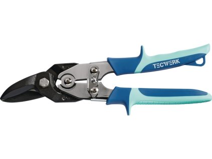 Figúrkové nožnice  Dĺžka 248 mm vpravo Oceľ max. 1,2 mm (Farba Dĺžka 248 mm vpravo, Veľkosť Oceľ max. 1,2 mm)