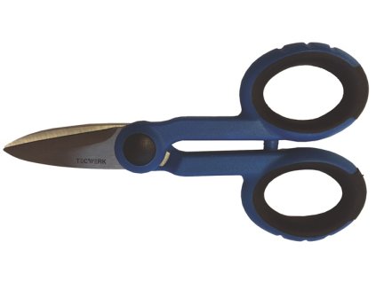 Elektrikárske/ručné nožnice TECWERK dĺžka 140 mm (Farba Dĺžka 140 mm)
