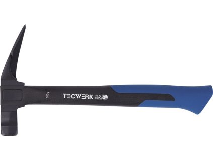 Latové kladivo  Hmotnosť hlavy 600 g s magnetom zdrsnený čierny lak (Farba Hmotnosť hlavy 600 g s magnetom, Veľkosť zdrsnený čierny lak)