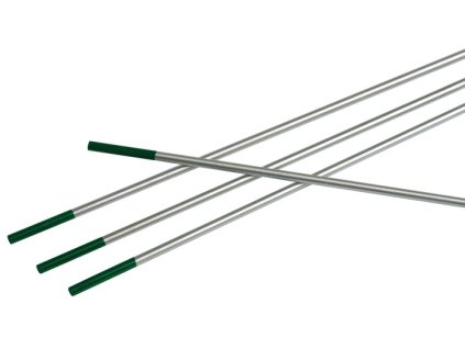 Volfrámová elektróda WP zelená LITTY (Farba Ø 3,2 mm Dĺžka 175 mm, Veľkosť zelená)
