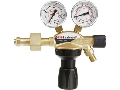 Redukcia tlaku vo valci (Farba Argon / CO₂, Veľkosť 200 bar s ventilom 24 l/min)