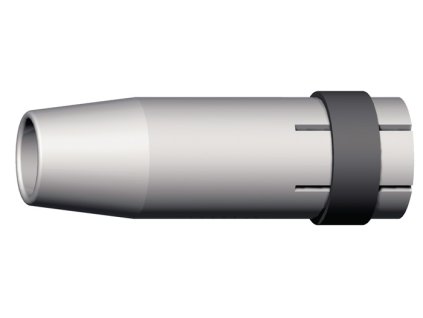 Plynové dýzy (Farba silne kužeľovitý, Veľkosť 10 mm 63,5 mm)