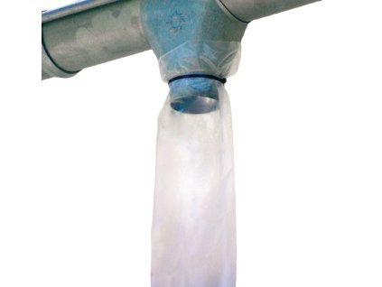 Dočasná spádová rúra (Farba 100 µm, Veľkosť Dĺžka 100 m Šírka 200 mm LDPE)