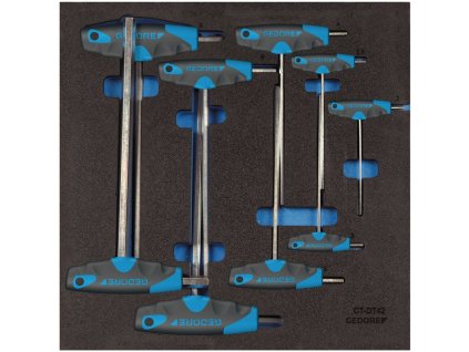 Modul na náradie 1500 CT2-DT 2142 9-dielny 2/3-modul Šesťhranné L-kusové kľúče (Farba 9-dielny 2/3-modul, Veľkosť Ofsetový skrutkovač)