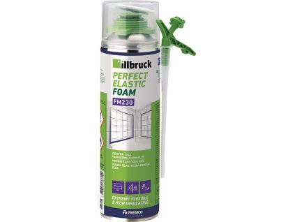 1C montážne peny (Farba 500 ml, Veľkosť B2 biela  cín)