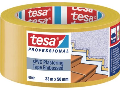 Omietacie pásky (Farba s priečnym drážkovaním, Veľkosť žltá Dĺžka 33 m Šírka 50 mm)