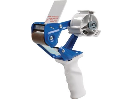 Dávkovač lepiacej pásky (Farba kov, Veľkosť modrá/biela pre šírku pásky 50 mm)