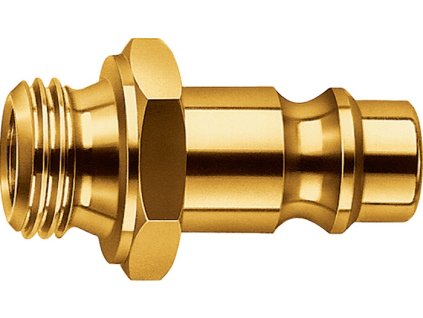 Vsuvka (Farba Mosadzná zátka DN 7,2, Veľkosť Vonkajší závit G 1/2 ″)