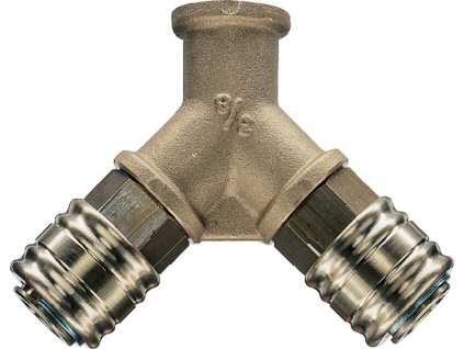 Rozvádzače stlačeného vzduchu (Farba Závit G 1/2 ″/19,17 mm, Veľkosť DN 7,2, vnútorný závit, 2 spojky)