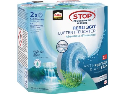 Chemický odvlhčovač (Farba 2 karty à 450 g, Veľkosť AHAWF Waterfall Freshness  Balenie)