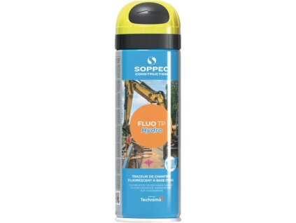 Značkovacie spreje (Farba neónovo žltá, Veľkosť 500 ml  Rozprašovač)