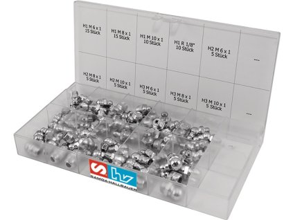 Sortiment mazníc (Farba 80 kusov)