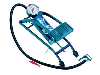 Nožné vzduchové čerpadlá (Farba 5 barov, Veľkosť Jedna fľaša s manometrom)