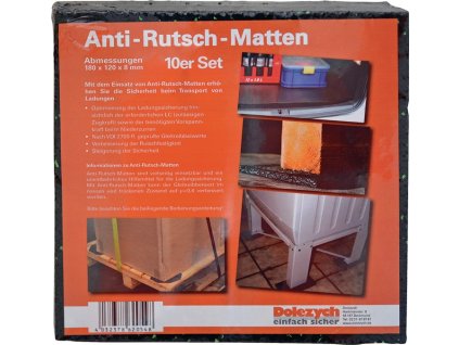 Protišmykové rohože (Farba D12 cm Š18 cm D8 mm, Veľkosť z granulátu 10 polotovarov)