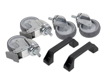 Skrine na náradie (Farba 6 ks 4 kolieska 2 rukoväte, Veľkosť pre dvojité statívy)