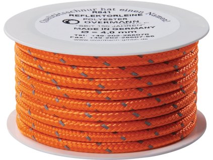 Murovacie šnúry (Farba Dĺžka 100 m Ø 8 mm, Veľkosť polyester oranžová)